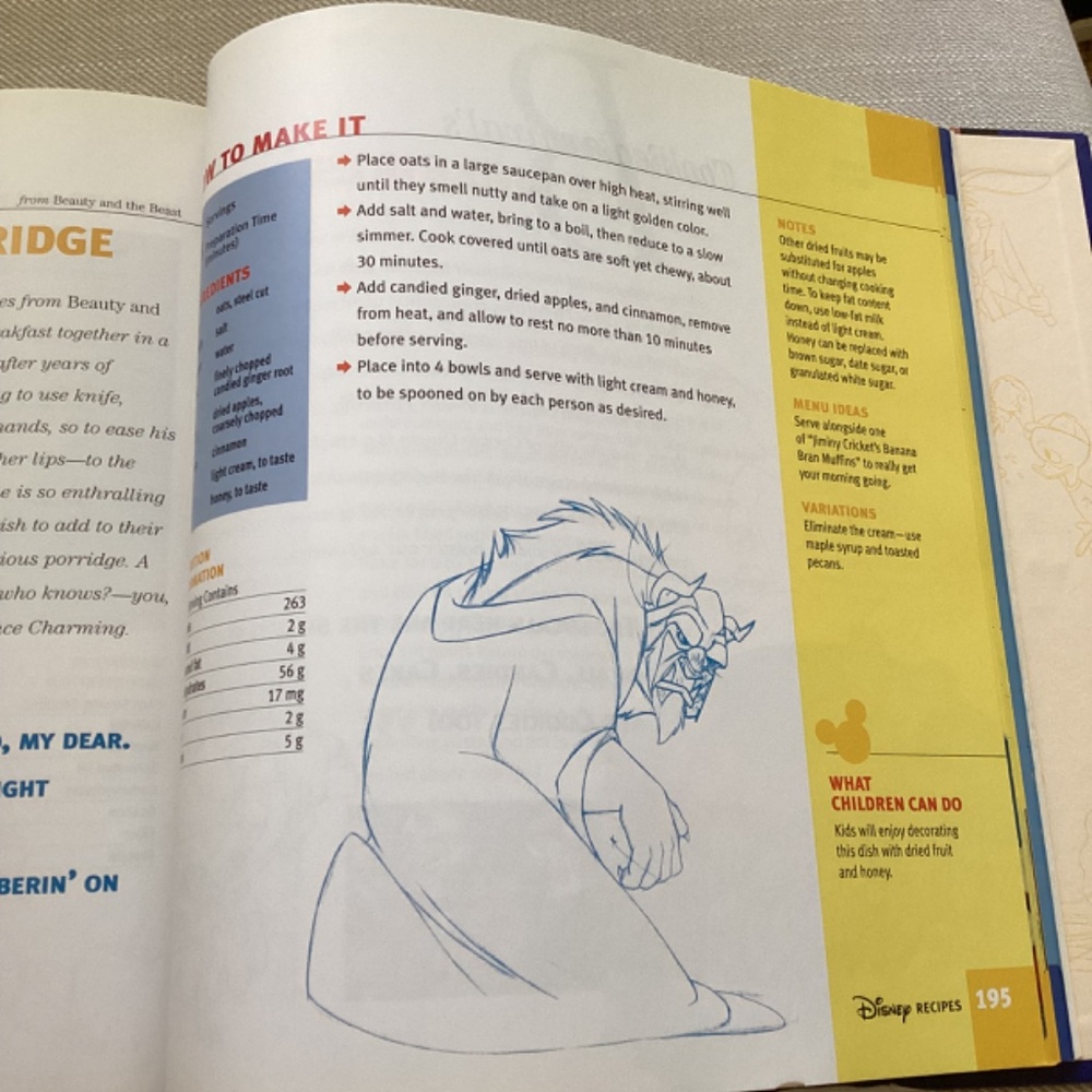 Disney Recipe Book - Picture 4 of 4